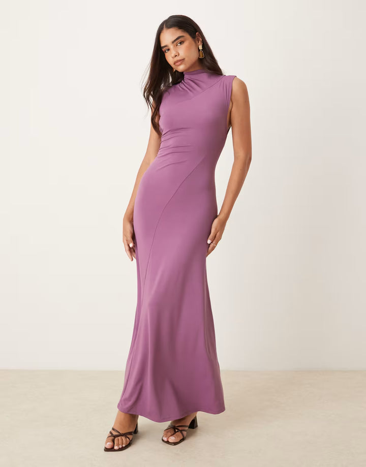 Rochie maxi ASOS, mov