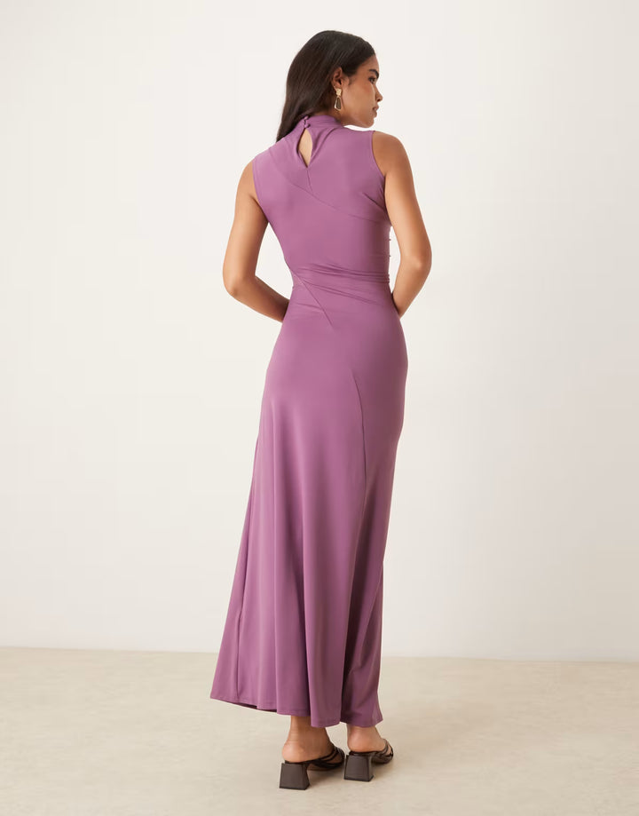 Rochie maxi ASOS, mov
