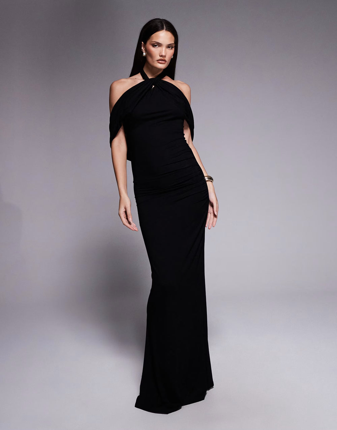 Rochie maxi ASOS, negru