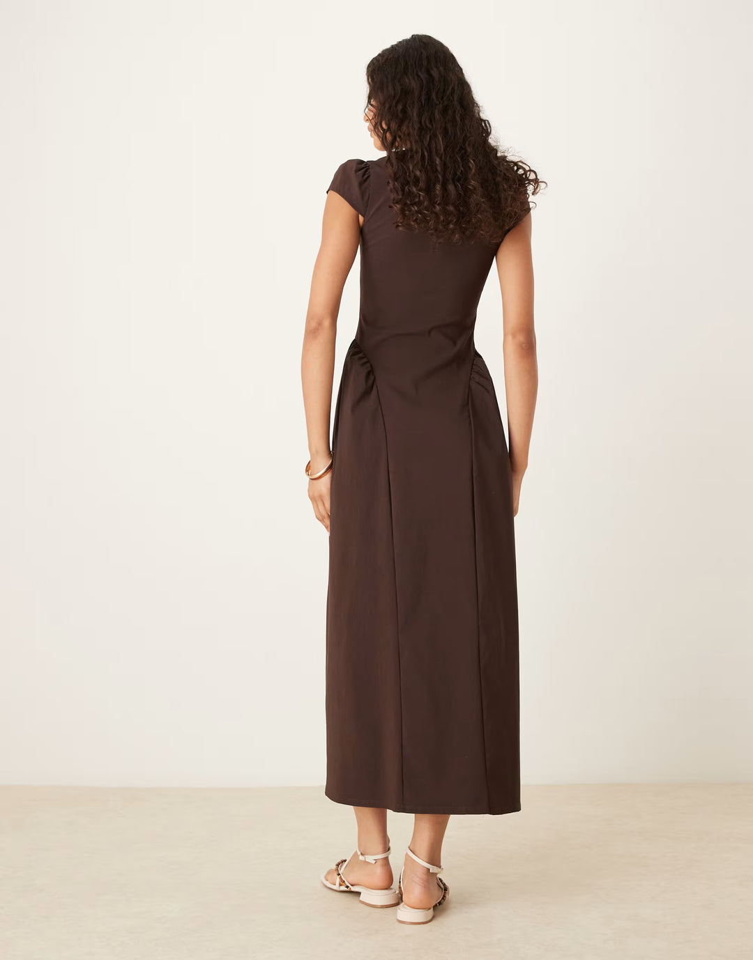 Rochie maxi ASOS, maro