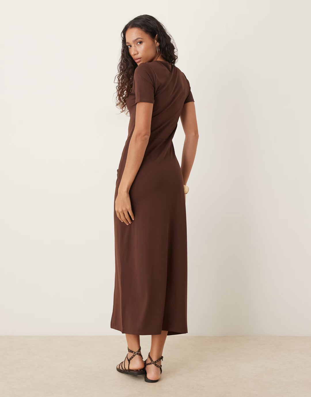 Rochie maxi ASOS, maro