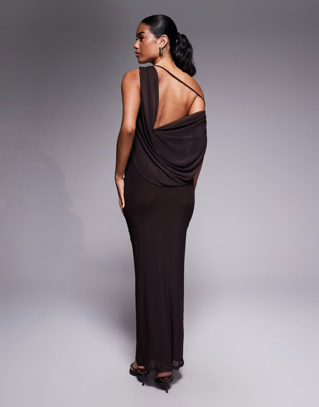 Rochie maxi ASOS, maro