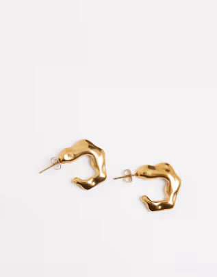 Cercei PIECES, auriu