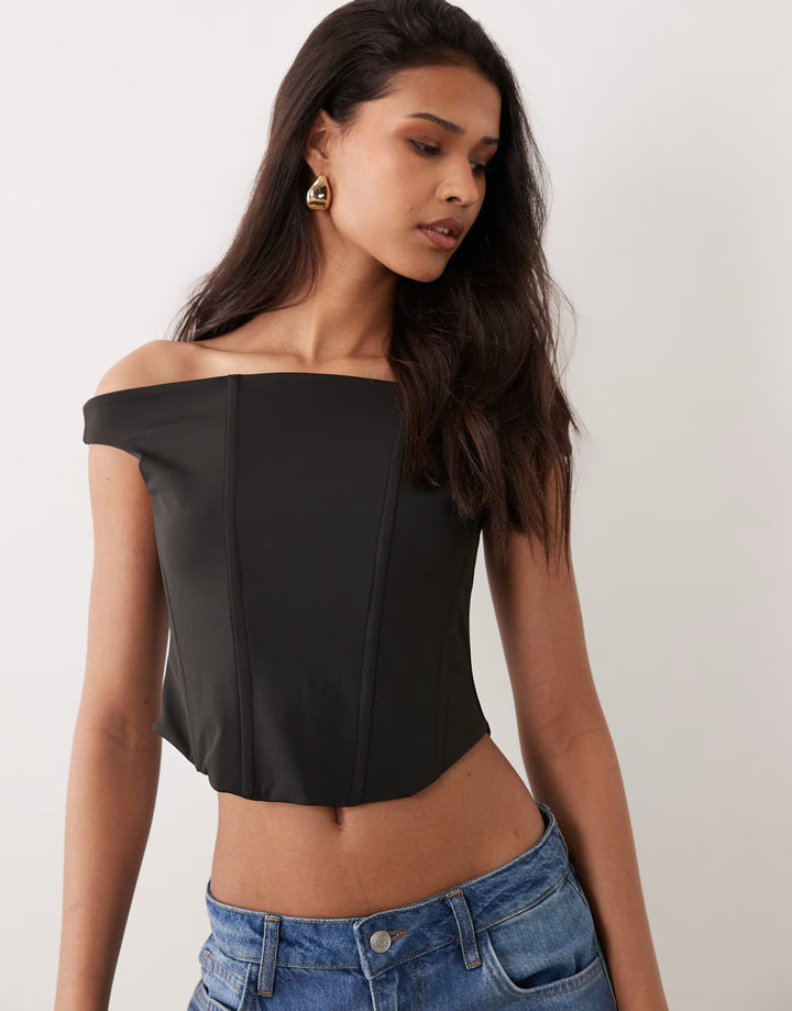 Top ASOS, negru