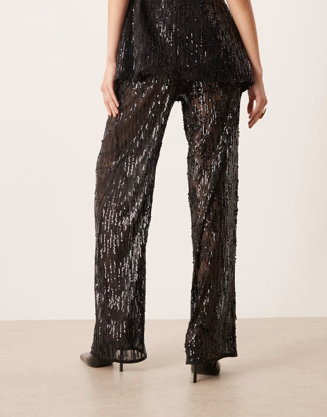 Pantaloni Asos, negru