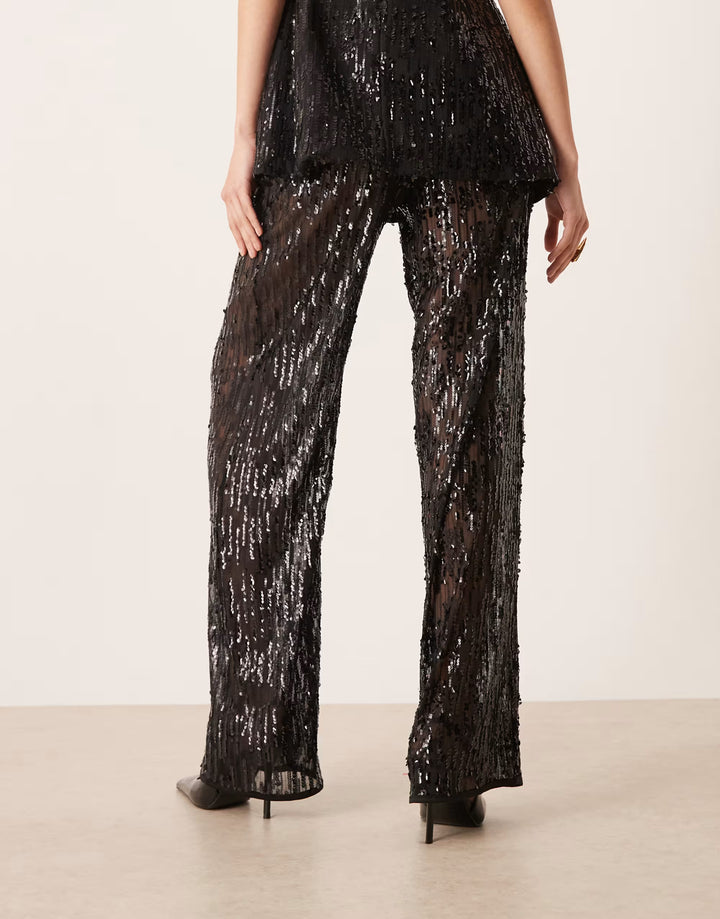 Pantaloni Asos, negru
