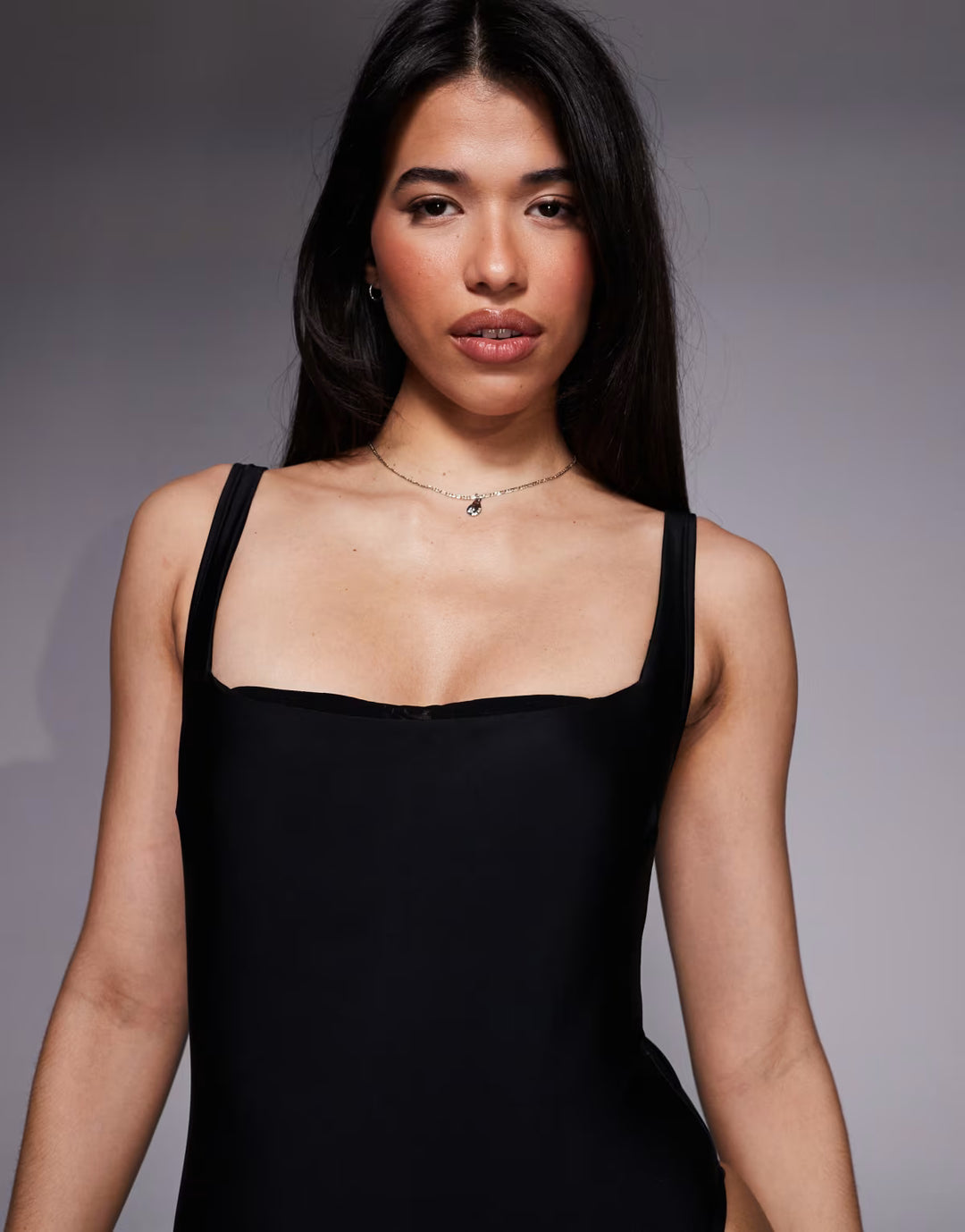 ASOS fekete egész fürdőruha