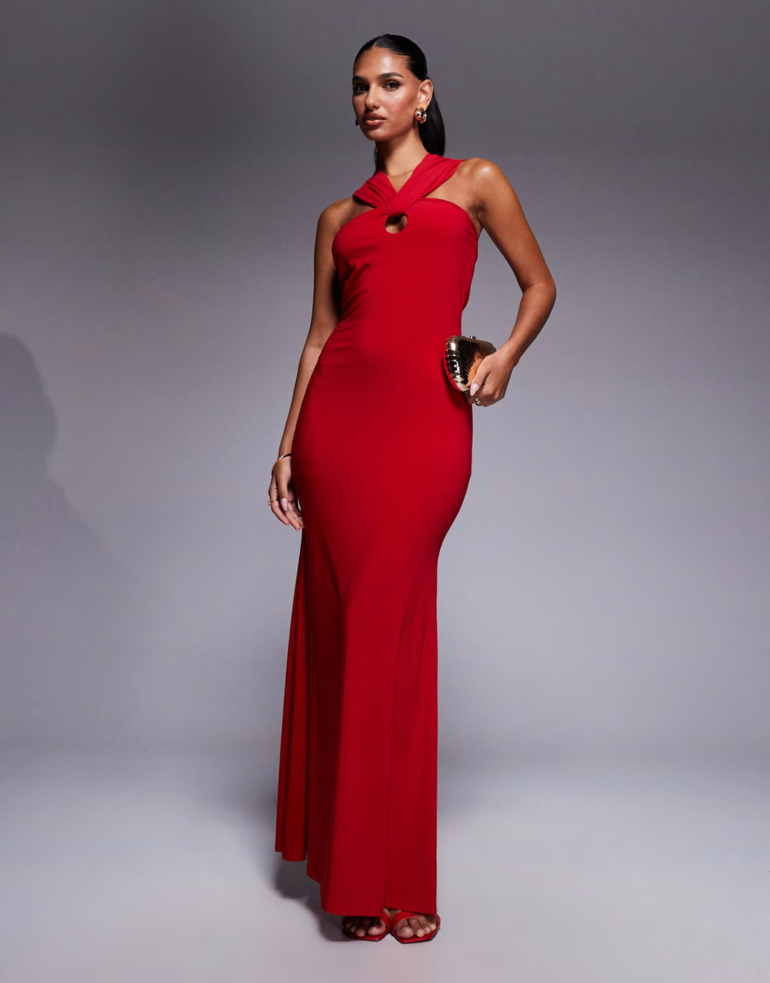 Rochie maxi ASOS, roșu