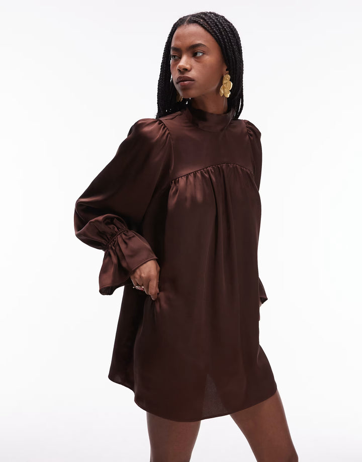 Rochie mini ASOS, maro