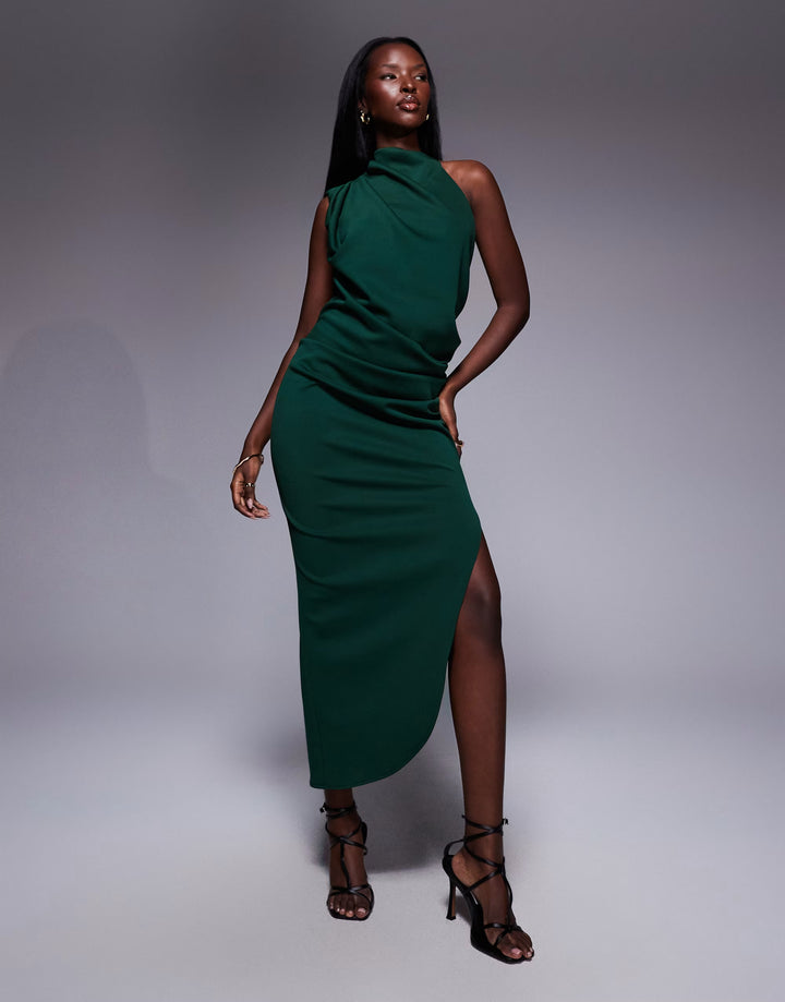 Rochie maxi ASOS, verde