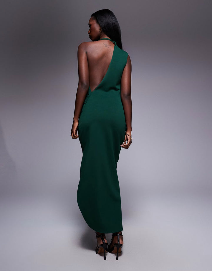 Rochie maxi ASOS, verde