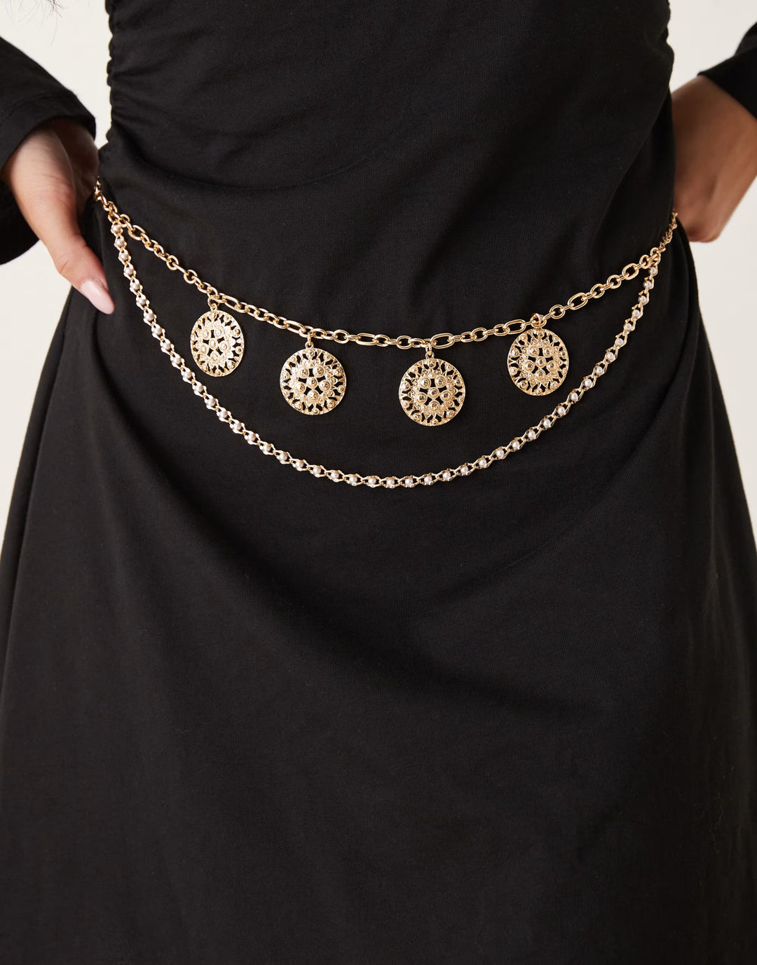 Accesoriu talie ASOS, auriu