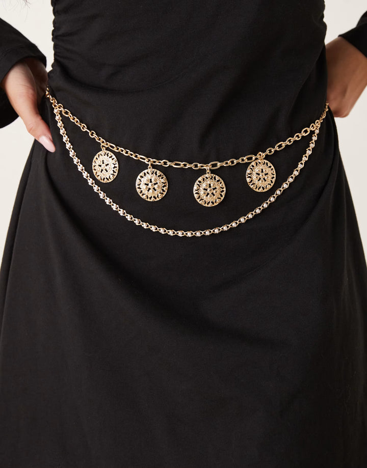Accesoriu talie ASOS, auriu