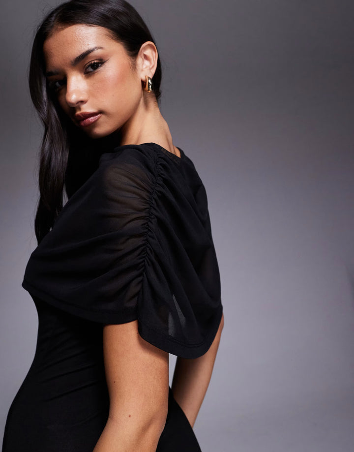 Rochie maxi ASOS, negru