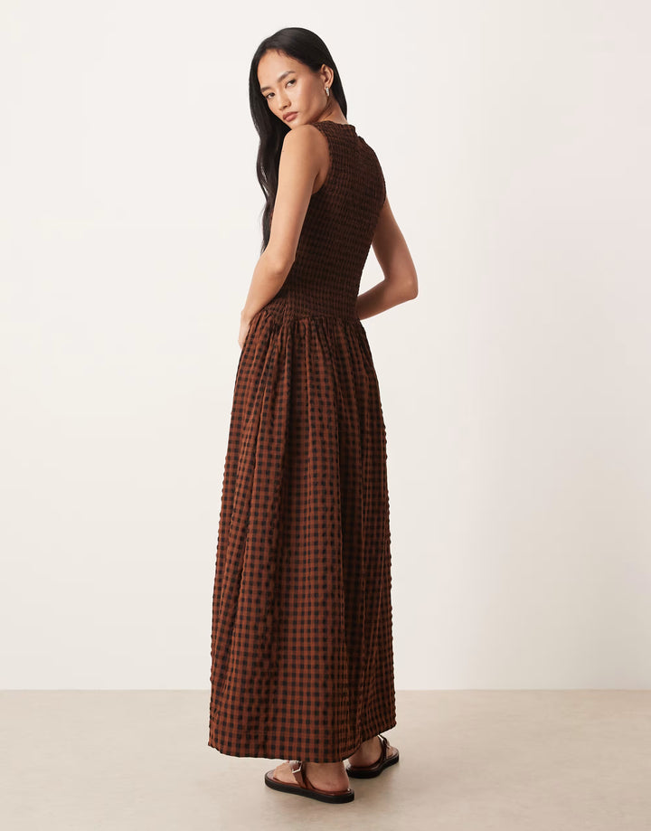 Rochie maxi ASOS, mix culori