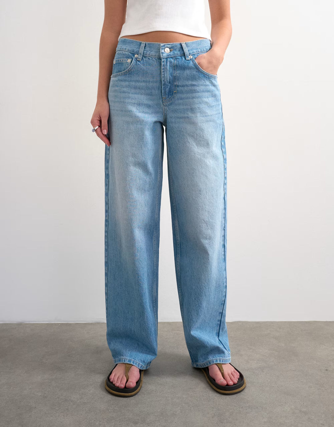 Jeans TOPSHOP, albastru