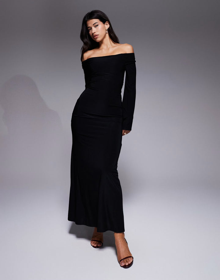 Rochie maxi ASOS, negru