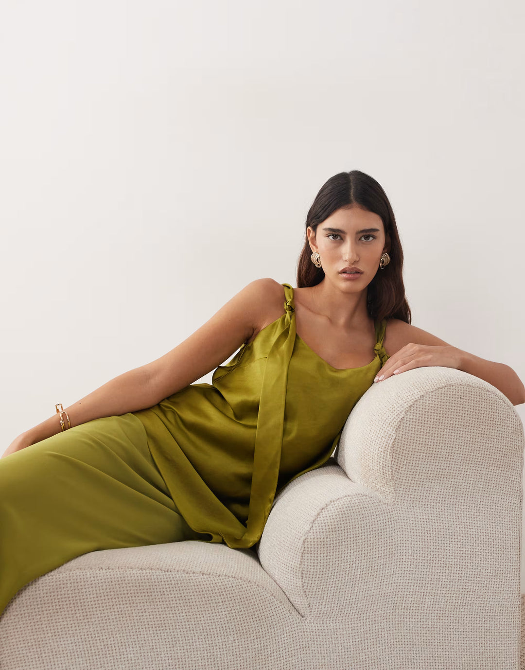Rochie maxi ARRANGE, verde