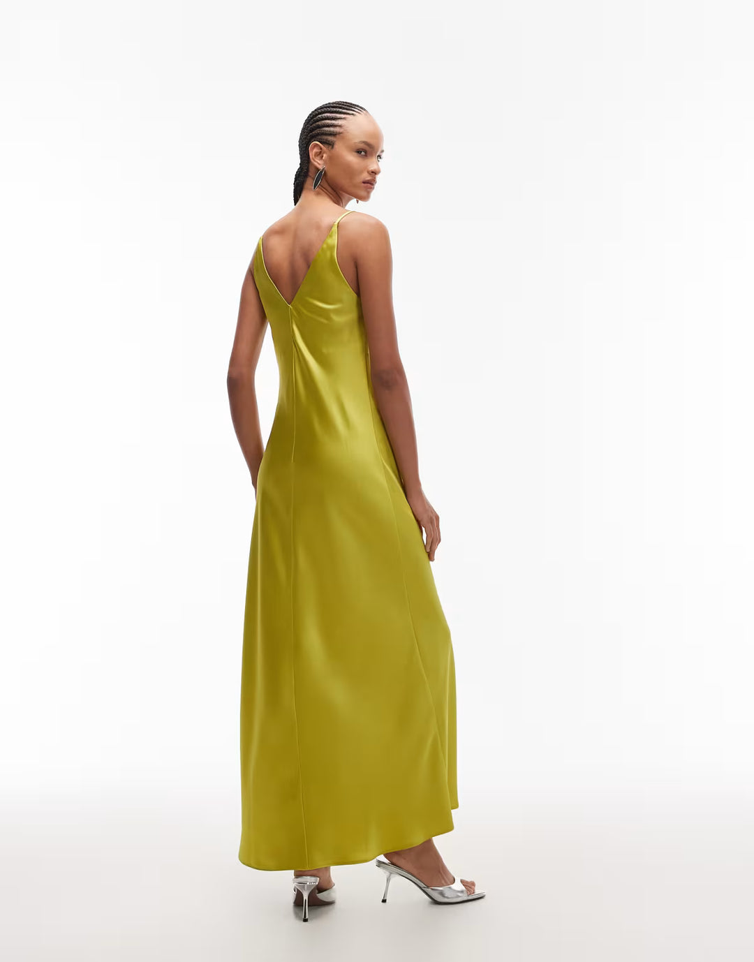 Rochie maxi ASOS, verde