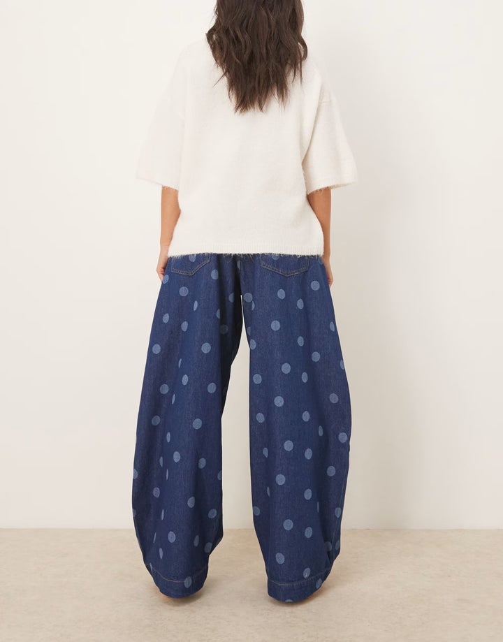 Jeans ASOS, albastru