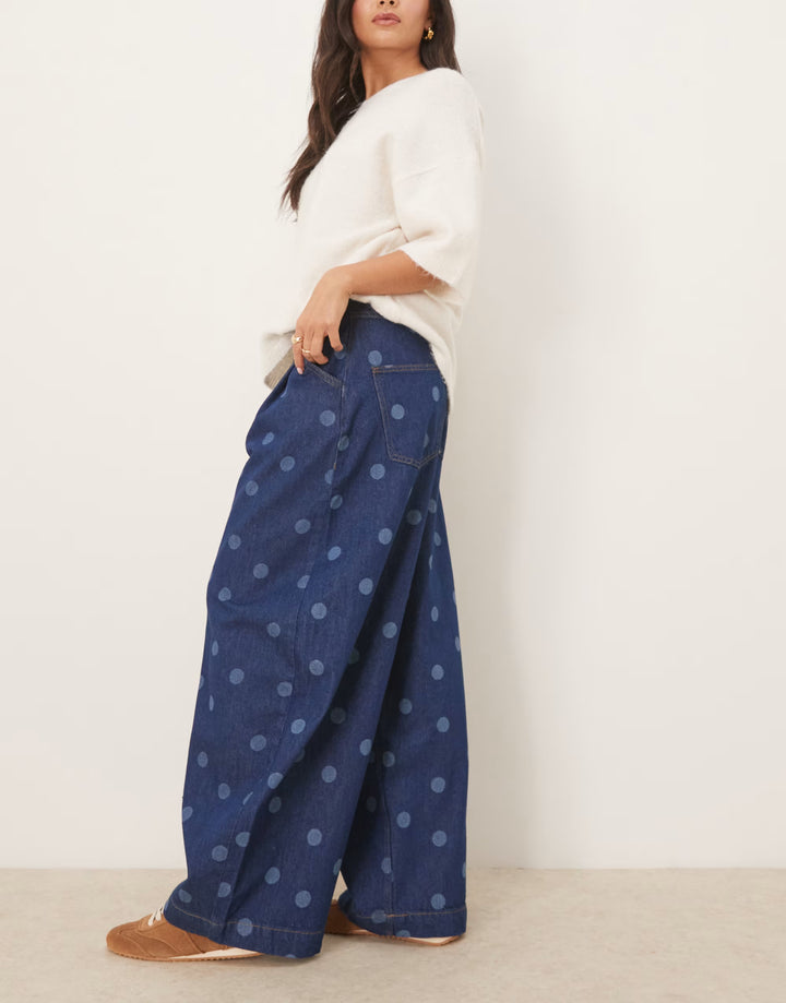 Jeans ASOS, albastru