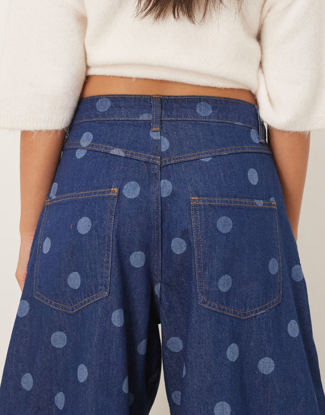 Jeans ASOS, albastru
