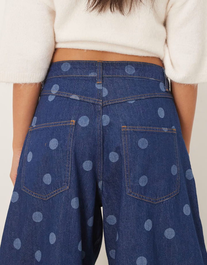 Jeans ASOS, albastru
