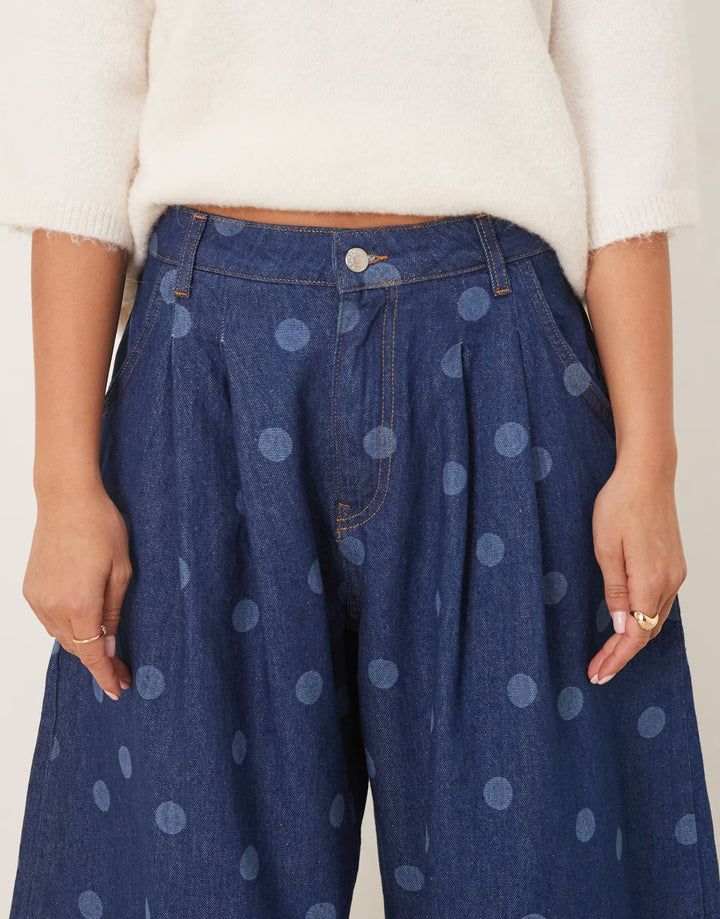 Jeans ASOS, albastru