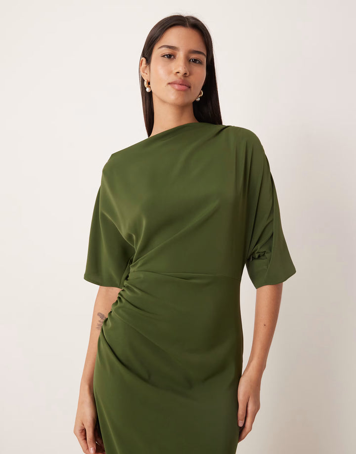 Rochie maxi ASOS, verde