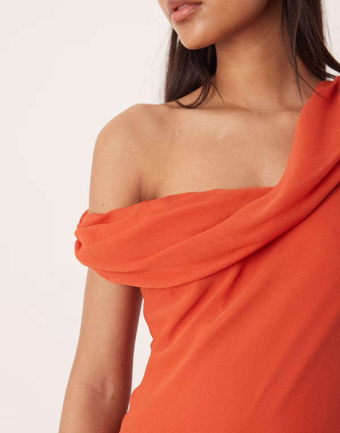 Rochie maxi ASOS, portocaliu