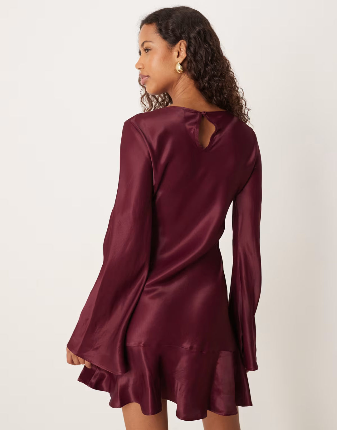 Rochie mini ASOS, vișiniu