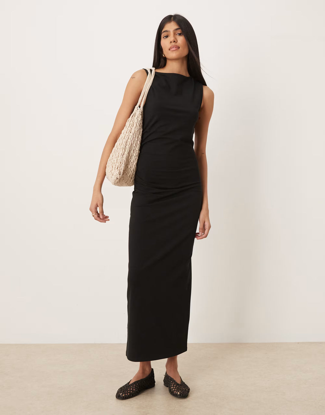 Rochie maxi ASOS, negru