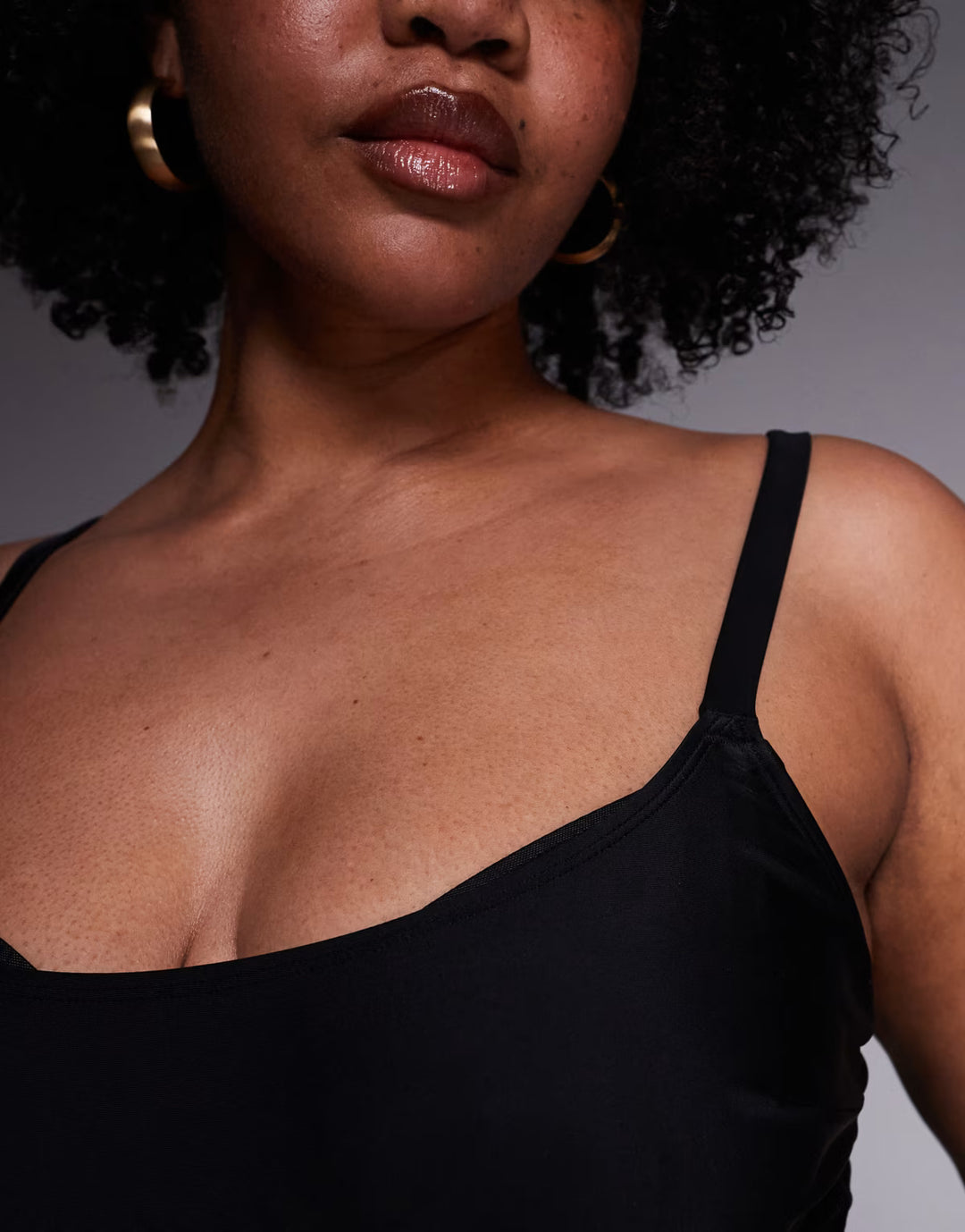 Costum de baie întreg ASOS, negru