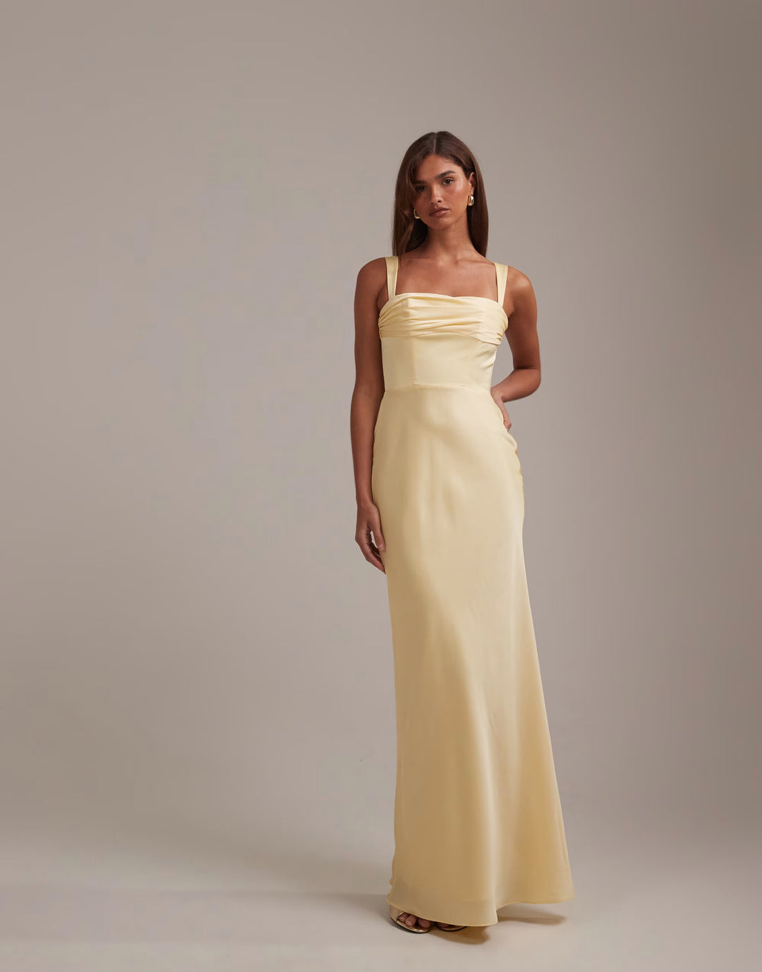 Rochie maxi ASOS, galben