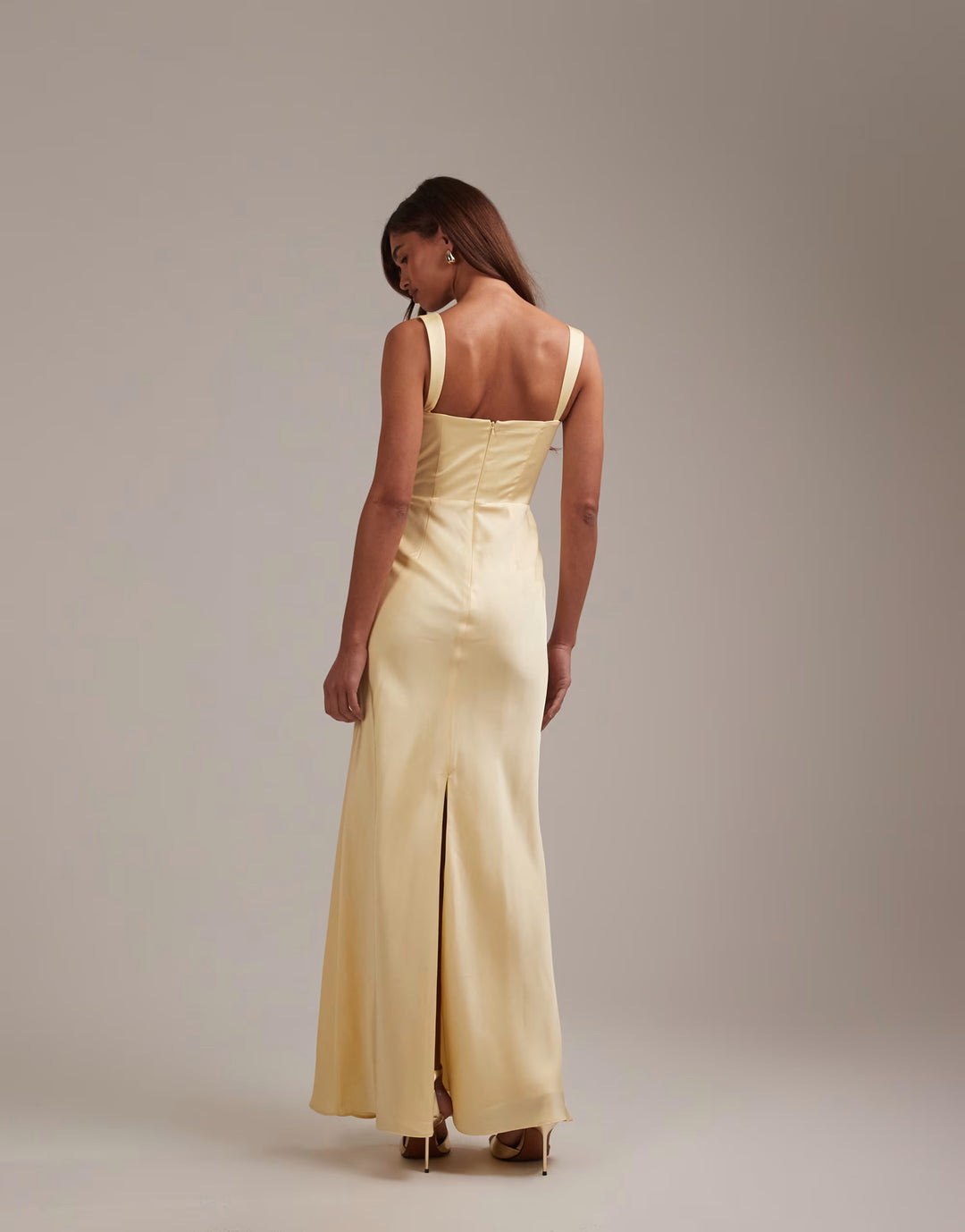 Rochie maxi ASOS, galben