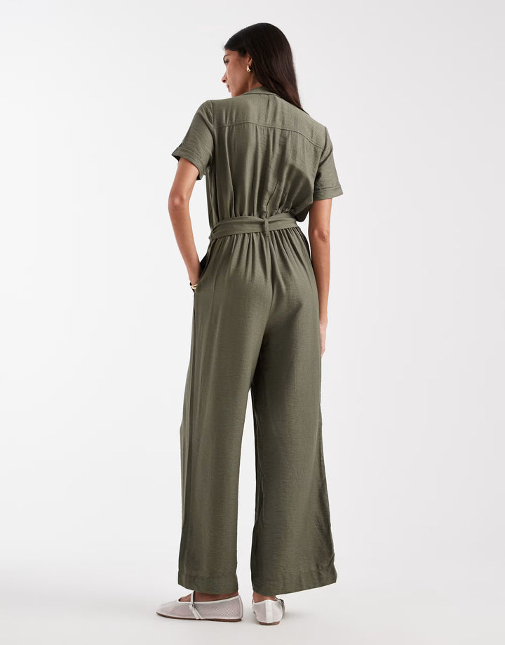 Salopetă lungă VERO MODA, verde