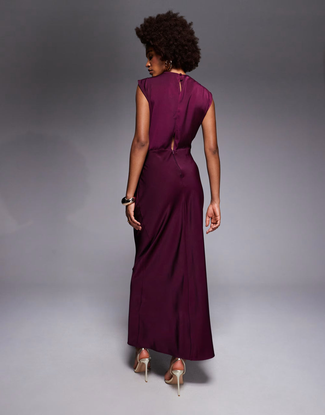 Rochie maxi ASOS, mov