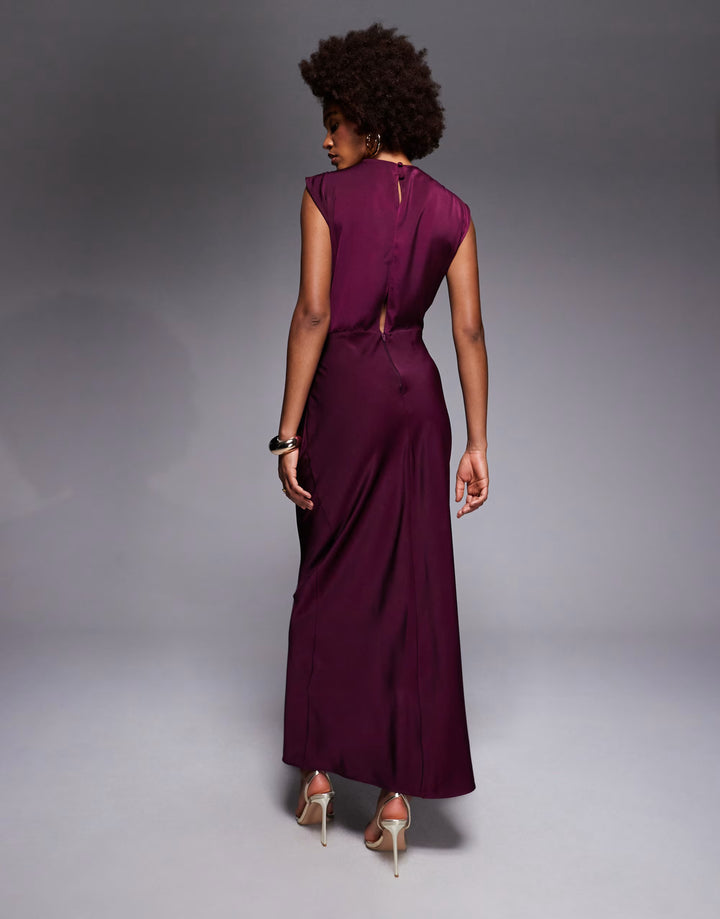 Rochie maxi ASOS, mov
