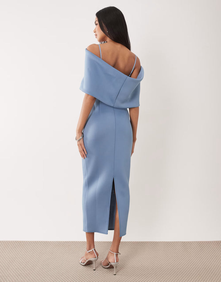 Rochie maxi ASOS, albastru
