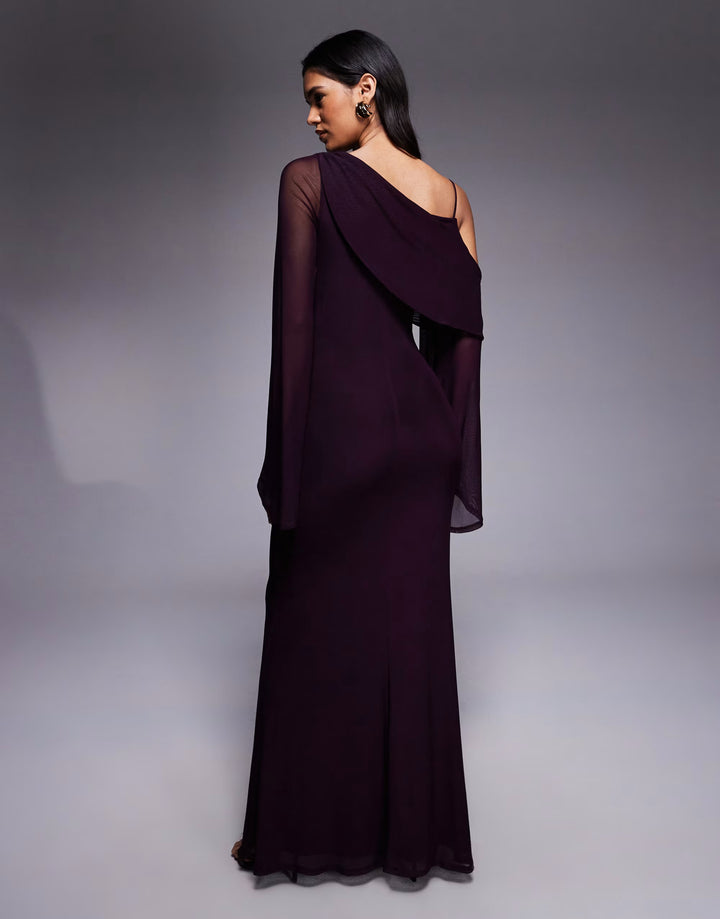 Rochie maxi ASOS, mov