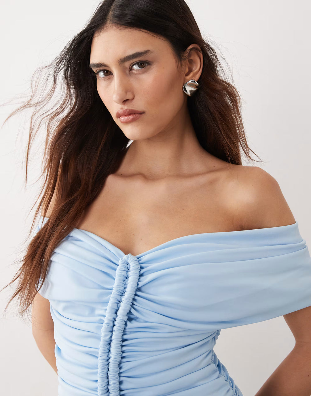 Rochie maxi ASOS, albastru