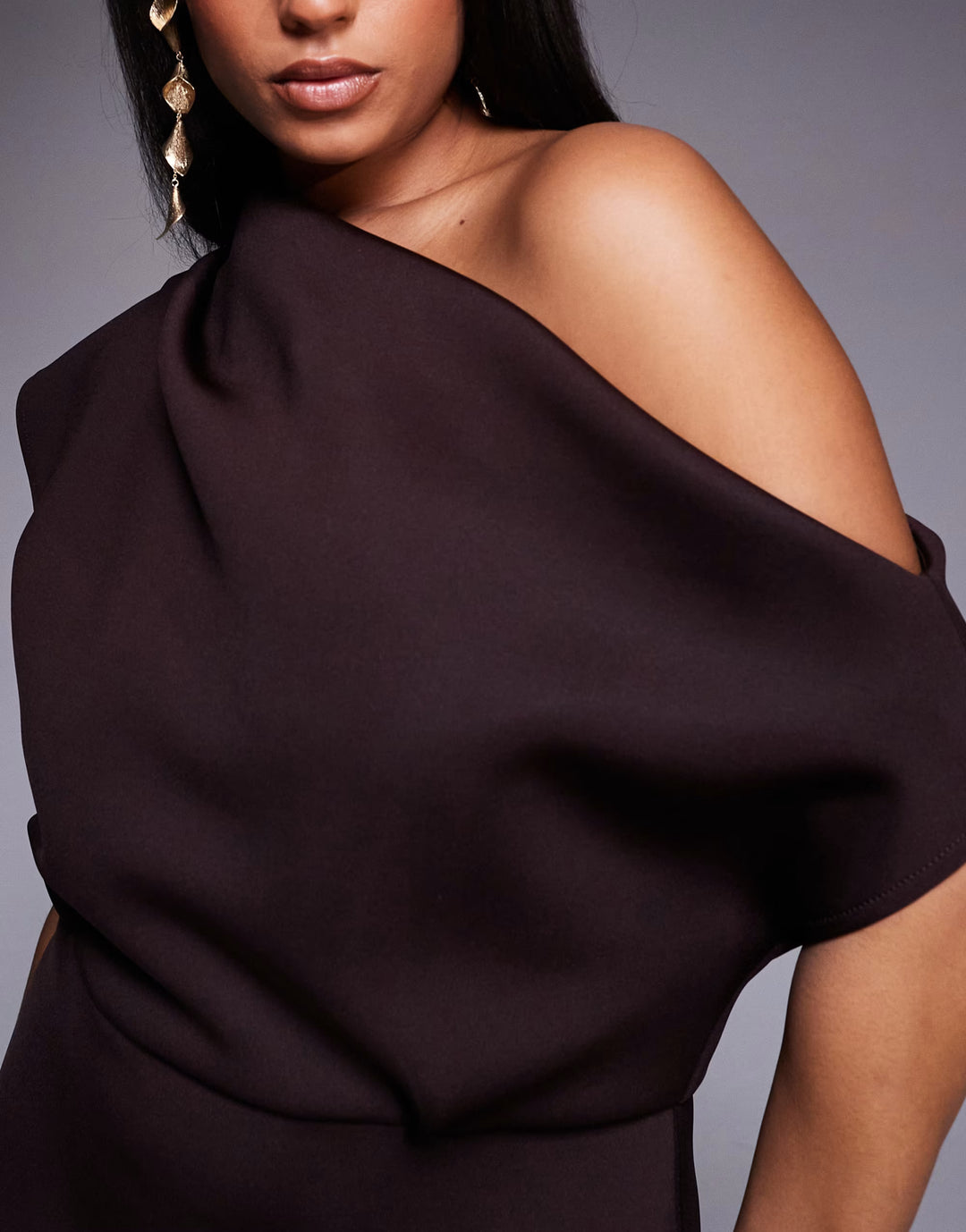 Rochie maxi ASOS, maro