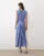 Rochie midi ASOS,albastru