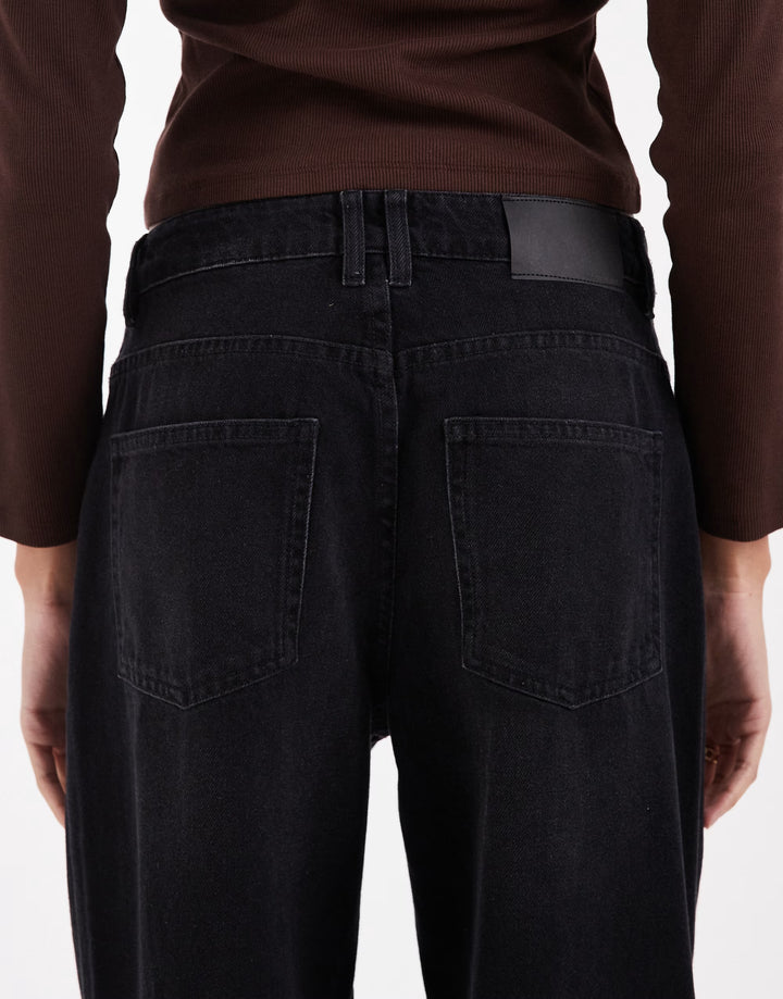 Jeans ASOS, negru