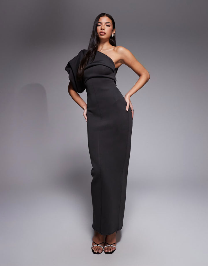 Rochie maxi ASOS, negru