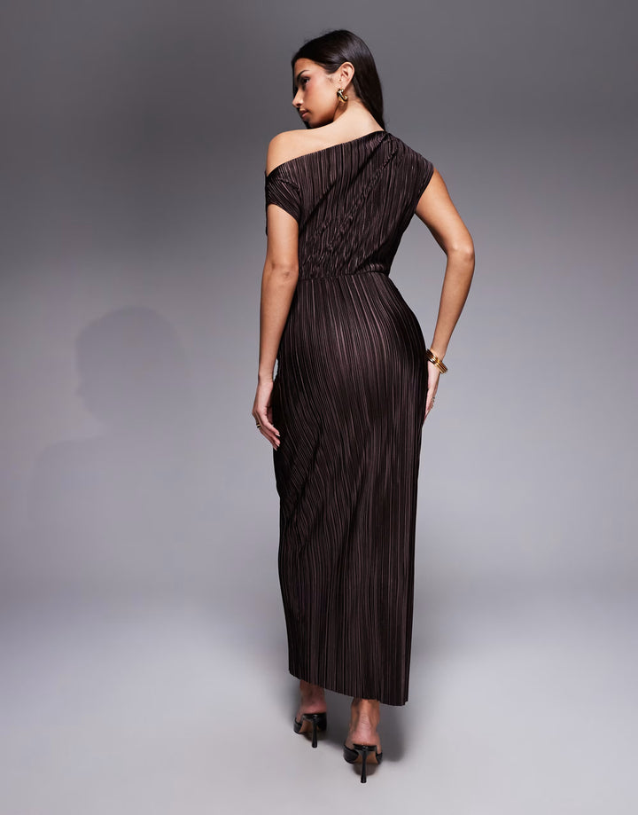 Rochie maxi ASOS, maro
