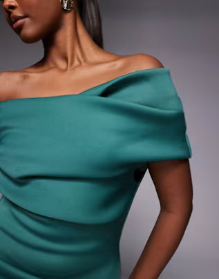 Rochie maxi ASOS, verde