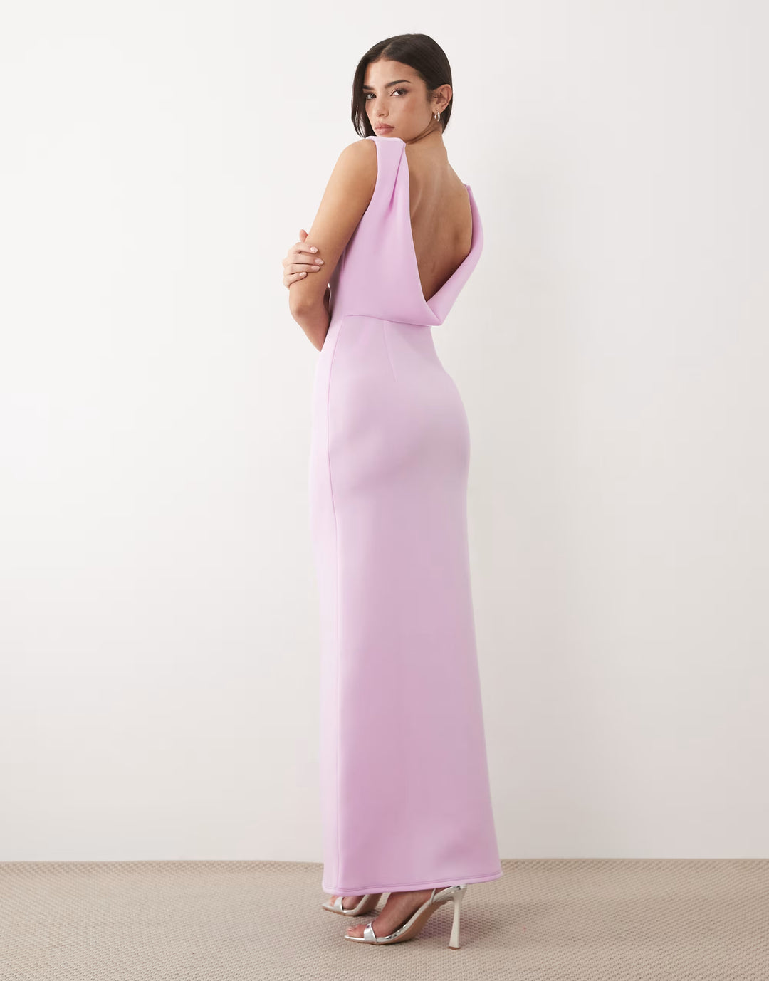 Rochie maxi ASOS, roz