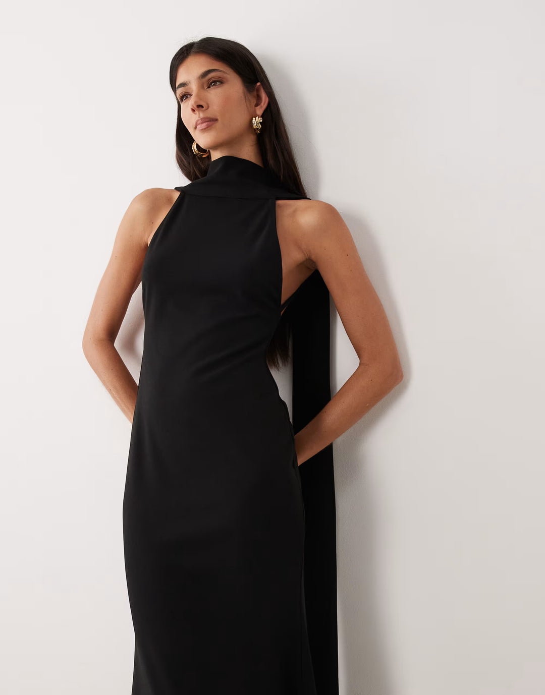 Rochie maxi ASOS, negru