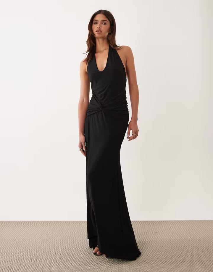 Rochie maxi ASOS, negru